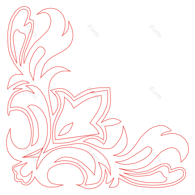 边框图片,中国风元素,花纹PNG,图案免抠素材